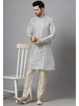 UTSAV FASHION - Grey Solid Kurta and Pant