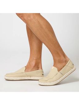 NoStrain - Men Beige Cotton Canvas Espadrilles