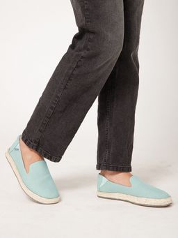 NoStrain - Women Green Canvas Espadrilles