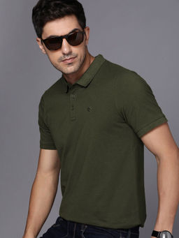 WROGN - Basic Olive Polo T-Shirt
