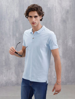 WROGN - Casual Slim Fit Solid Polo T-Shirt