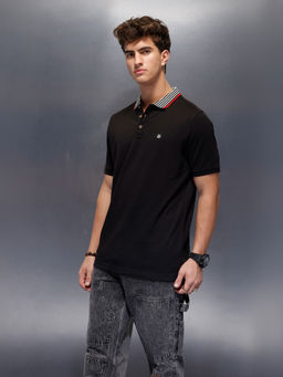 WROGN - Solid Slim Fit Polo T-Shirt