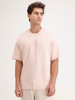 WROGN - Solid Oversized Cut And Sew T-Shirt