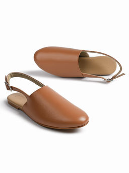 SKO - Palermo Women Tan Flat Sandals