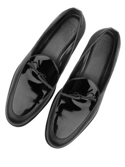SKO - Men Adam Black Patent Leather Loafers