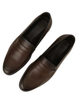 SKO - Men Hugo Brown Leather Loafers