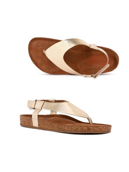 SKO - LecceX in Women Gold Flats