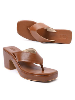 SKO - Nice Tan Platform Heels