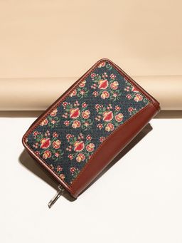 Zouk - Mughal Garden Print Chain Wallet