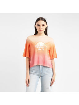 Levi's - Womens Peach Ombre Boxy T-Shirt