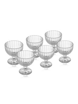 At Home by Nilkamal - Arias 305 ml Whisky Glasses (Set of 6)