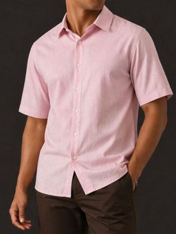 IZF - Pink Linen Casual Shirt