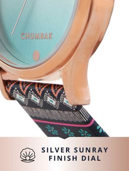 Teal by CHUMBAK - TEAL by Teal by CHUMBAK Ombre Aztec Watch-Black