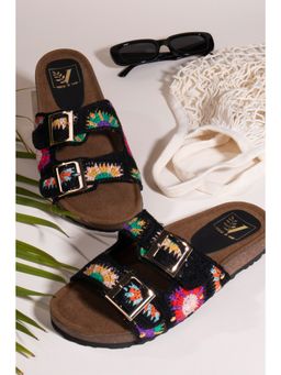 House of Vian - Women Black Sandals