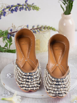 House of Vian - Women Isa Blue Juttis