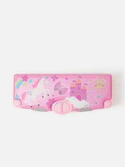 Accessorize London - Kids Girls Unicorn Pop-Out Pencil Case - Tween