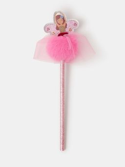 Accessorize London - Kids Girls Fairy Pom Pom Pencil - Tween
