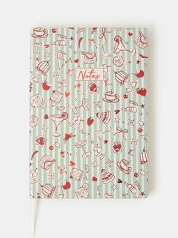 Accessorize London - Kids Girls Retro Print A5 Notebook - Tween
