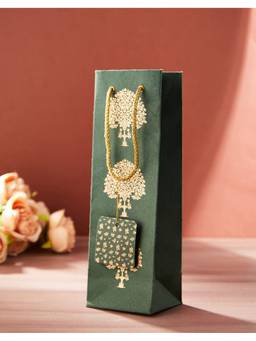 Fabindia - Green Amra Paper Gift Bag
