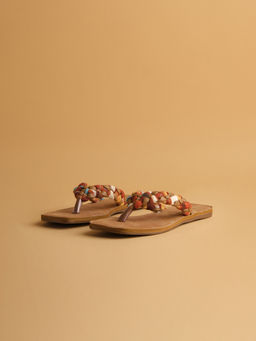 ERIDANI - Adler Beige Flats