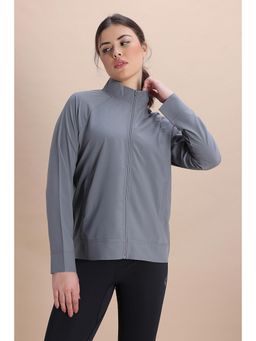 Zivame - Zelocity Quick Dry Relaxed Jacket - Foggy Grey