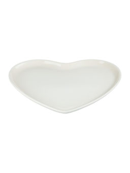 Le Creuset - Heart Server Platter 32 Cm - Meringue