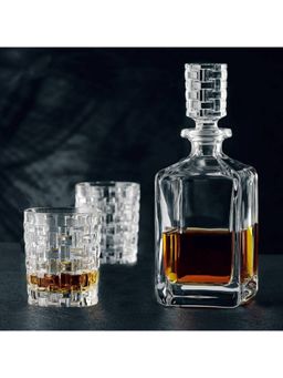 NACHTMANN - Solid Decanter And Glass 3 Pcs Set