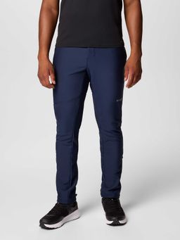 Columbia - Navy Blue Solid Slim Fit Trouser