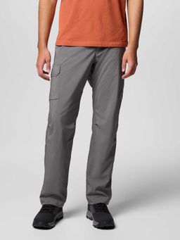 Columbia - Grey Solid Slim Fit Trouser