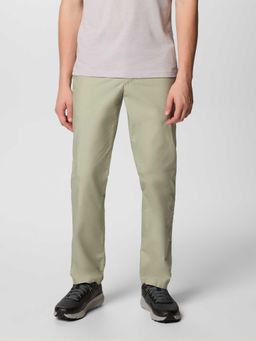Columbia - Green Solid Slim Fit Trouser