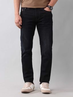 U.S. Polo Assn. Denim Co. - Blue Solid Slim Fit Jeans
