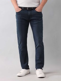 U.S. Polo Assn. Denim Co. - Blue Solid Slim Fit Jeans