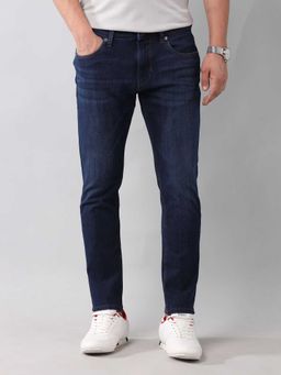 U.S. Polo Assn. Denim Co. - Blue Solid Straight Fit Jeans