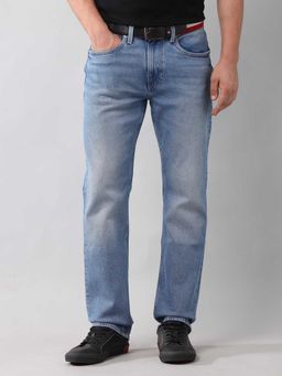 U.S. Polo Assn. Denim Co. - Blue Solid Slim Fit Jeans