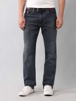 U.S. Polo Assn. Denim Co. - Blue Solid Slim Fit Jeans