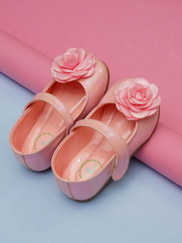 Mumkins - Girls Pink Floral Ballerina