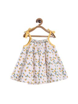 MINI KLUB - Multi Color Sleeveless Square Neck Top For Kids