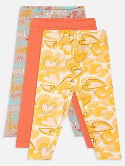 MINI KLUB - Multi Color Printed Leggings For Kids