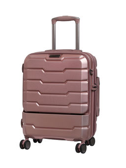 it luggage - Prosperous Metalic Pink Cabin 20 Inches Expandable Hardsided TSA Trolley Bag