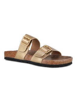 Inc.5 - Womens Golden Casual Solid Open Toe Sandals