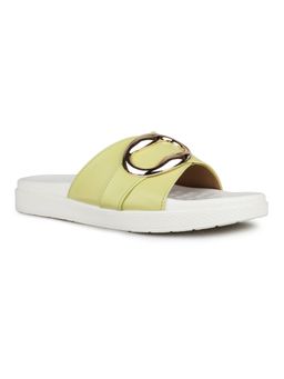 Inc.5 - Womens Green Casual Solid Open Toe Sandals