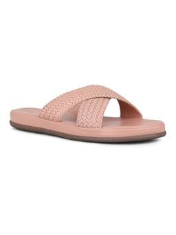 Inc.5 - Womens Peach Casual Solid Open Toe Sandals