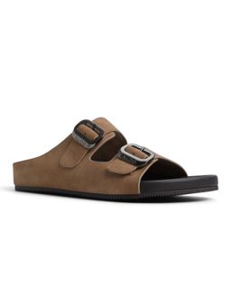 Aldo - Men Brown Double Band Sandals