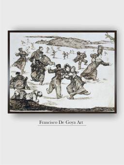 The Art House - Skaters Between Framed Wall Art