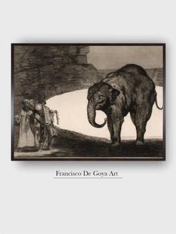 The Art House - Disparate Bestia Framed Wall Art