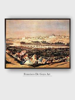 The Art House - Festival Isidro Framed Wall Art