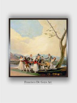 The Art House - Blind Francisco Framed Wall Art