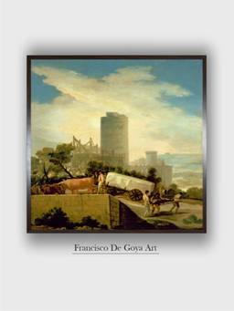 The Art House - Transporting Stone Framed Wall Art