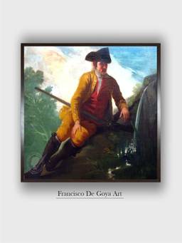 The Art House - Hunter Beside Framed Wall Art