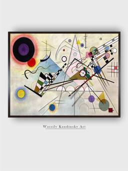 The Art House - Composition Wassily Framed Wall Art